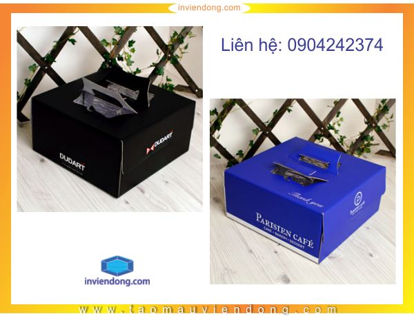 Làm vỏ hộp đựng bánh sinh nhật |  Cơ sở cung cấp túi kraft vàng giá rẻ tại Hà Nội, giao hàng toàn quốc | Hop dung qua